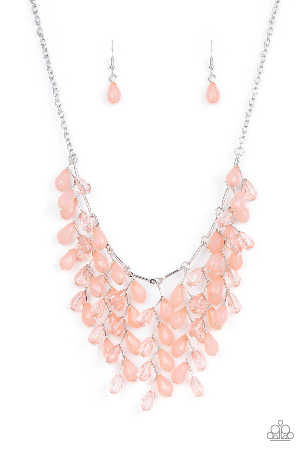 Garden Fairytale - Pink Necklace freeshipping - JewLz4u Gemstone Gallery