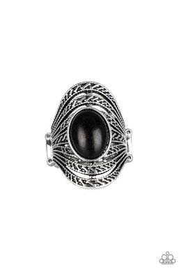 Royal Roamer - Black Ring freeshipping - JewLz4u Gemstone Gallery