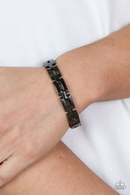 Load image into Gallery viewer, Closed Circuit Strategy - Black Bracelet
