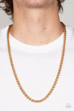 Load image into Gallery viewer, Metro Monopoly - Gold Necklace
