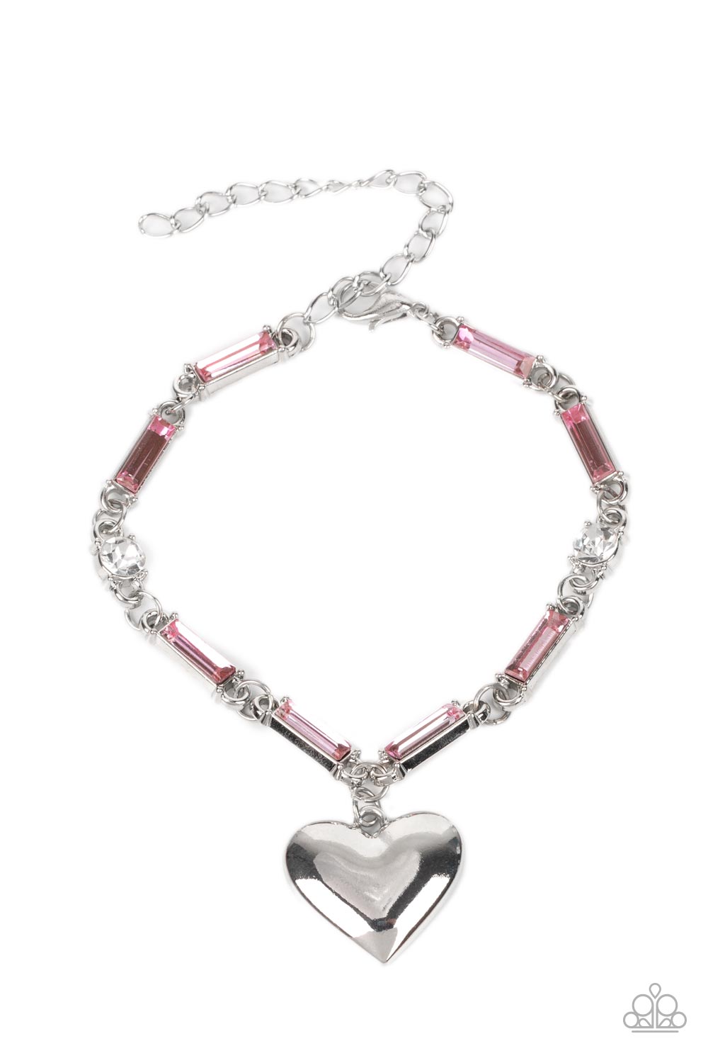 Sweetheart Secrets - Pink Bracelet freeshipping - JewLz4u Gemstone Gallery