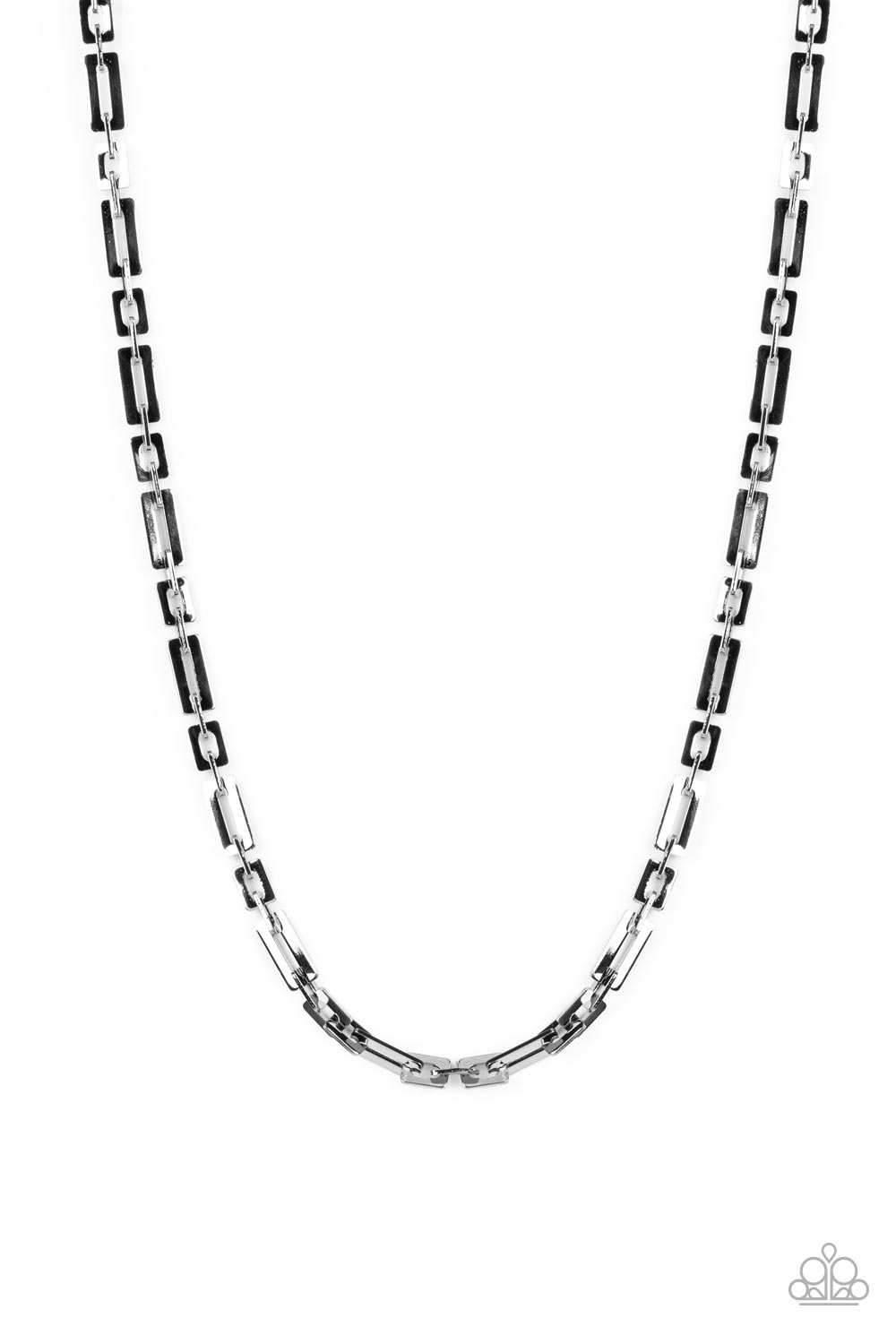 Rocket Zone - Black (Gunmetal) Necklace