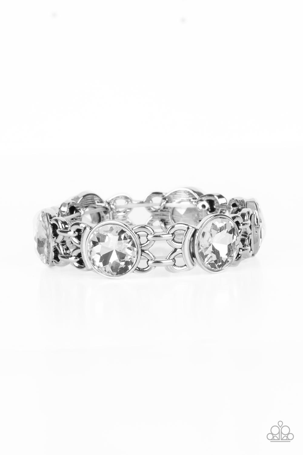 Devoted to Drama - White Bracelet freeshipping - JewLz4u Gemstone Gallery