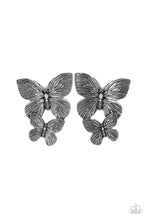 Load image into Gallery viewer, Blushing Butterflies - Silver Post Earring
