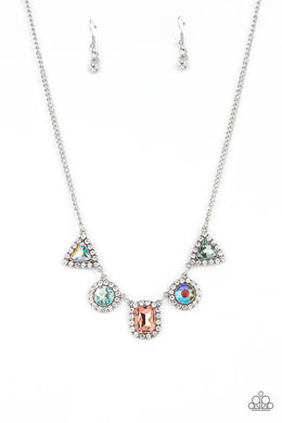 Posh Party Avenue - Multi Necklace freeshipping - JewLz4u Gemstone Gallery