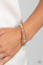 Load image into Gallery viewer, Petitely Powerhouse - Yellow (Rhinestone) Bracelet
