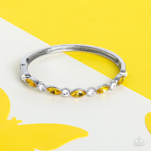 Load image into Gallery viewer, Petitely Powerhouse - Yellow (Rhinestone) Bracelet
