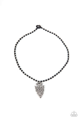 Get Your ARROWHEAD in the Game - Black Urban Necklace freeshipping - JewLz4u Gemstone Gallery