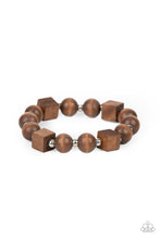 Load image into Gallery viewer, Timber Trendsetter - Brown (Wood) Bracelet
