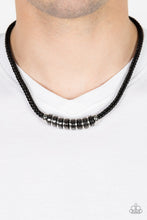 Load image into Gallery viewer, Primitive Prize - Black Necklace
