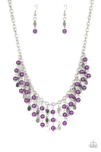 Load image into Gallery viewer, Wall Street Stylist - Purple Necklace freeshipping - JewLz4u Gemstone Gallery
