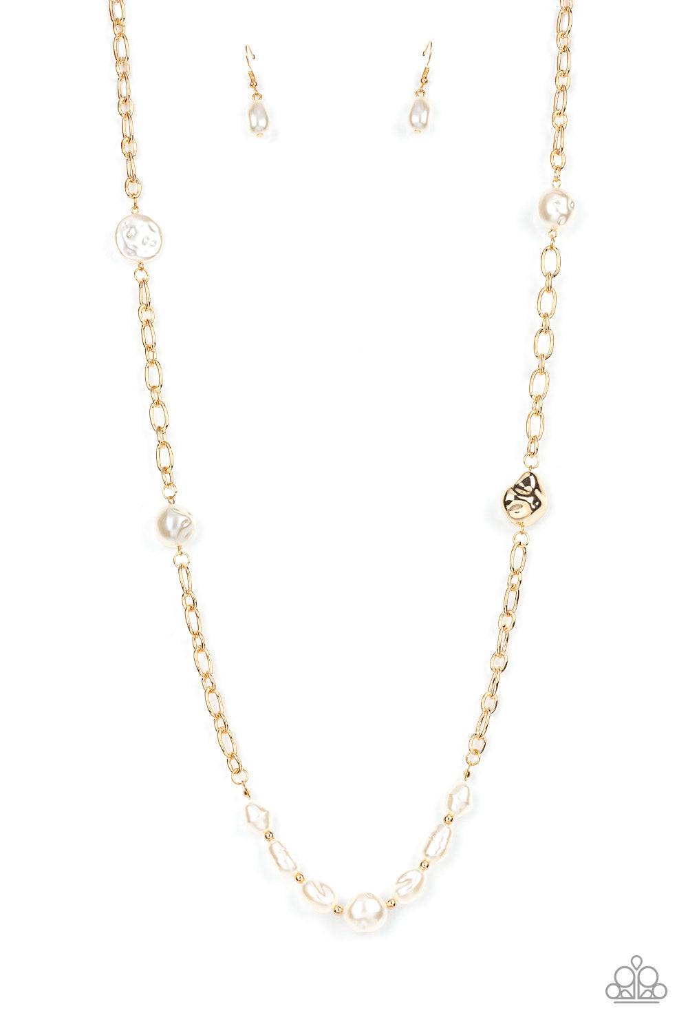 Pardon My FABULOUS - Gold Necklace