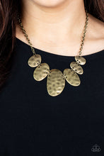 Load image into Gallery viewer, Cave Crawl - Brass Necklace
