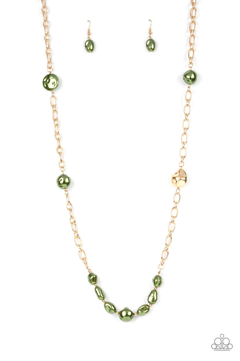 Pardon My FABULOUS - Green Necklace freeshipping - JewLz4u Gemstone Gallery