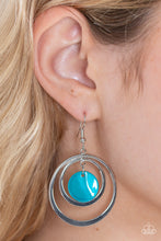 Load image into Gallery viewer, Mai Tai Tango - Blue Earring
