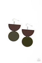 Load image into Gallery viewer, Beach Bistro - Green Earring freeshipping - JewLz4u Gemstone Gallery
