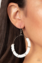 Load image into Gallery viewer, Loudly Layered - White Earring
