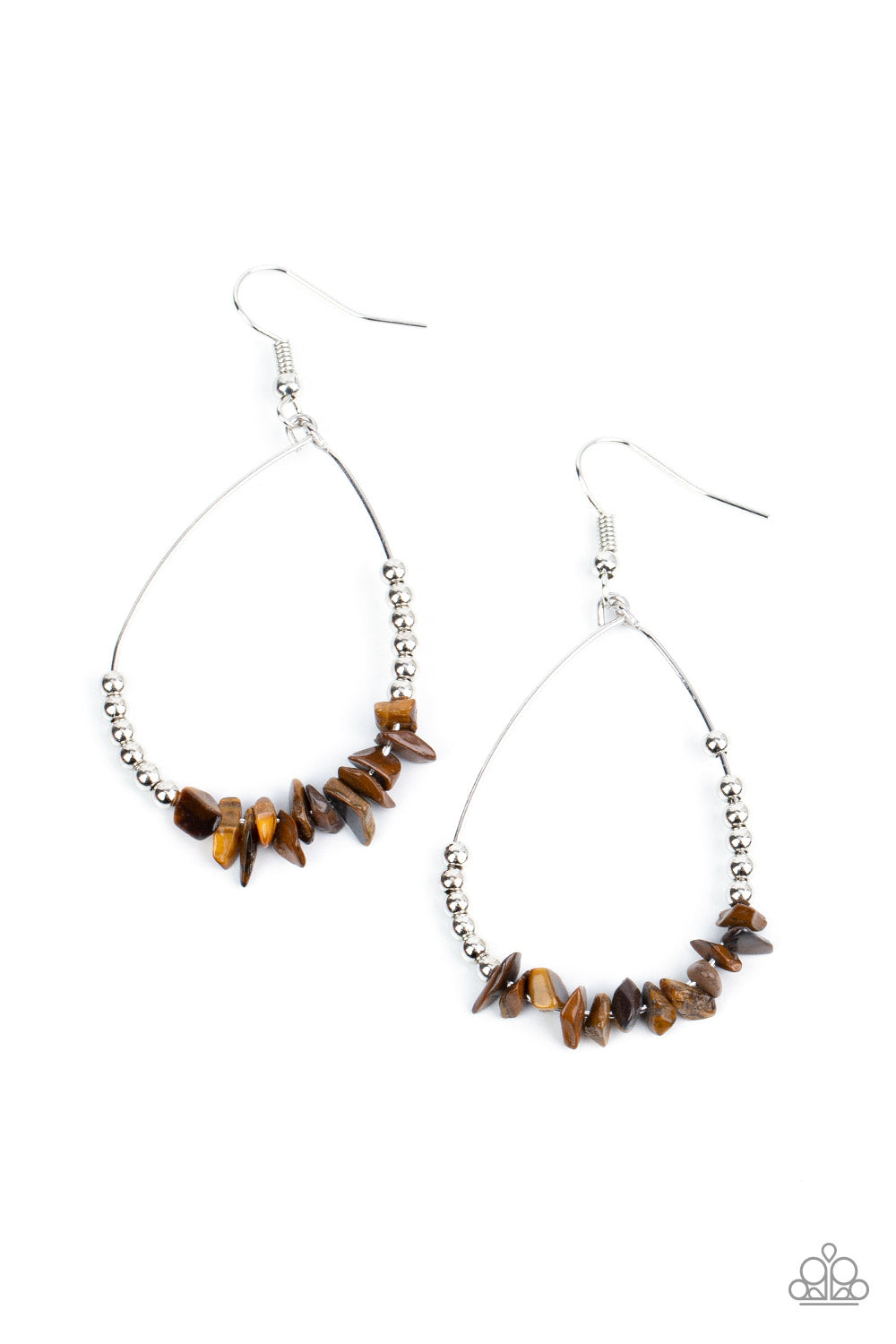 Come Out of Your SHALE - Brown Earring freeshipping - JewLz4u Gemstone Gallery