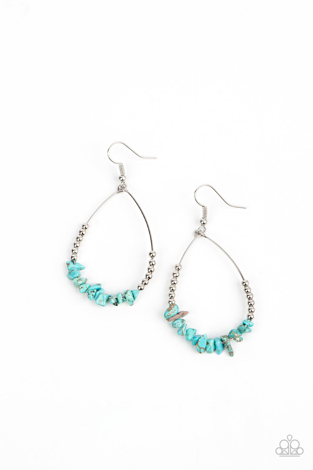 Come Out of Your SHALE - Blue (Turquoise) Earring freeshipping - JewLz4u Gemstone Gallery