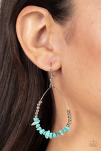 Load image into Gallery viewer, Come Out of Your SHALE - Blue (Turquoise) Earring freeshipping - JewLz4u Gemstone Gallery
