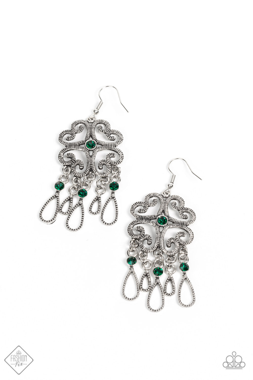 Majestic Makeover - Green Earring freeshipping - JewLz4u Gemstone Gallery