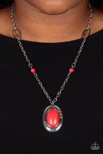 Load image into Gallery viewer, Mojave Meditation - Red Necklace
