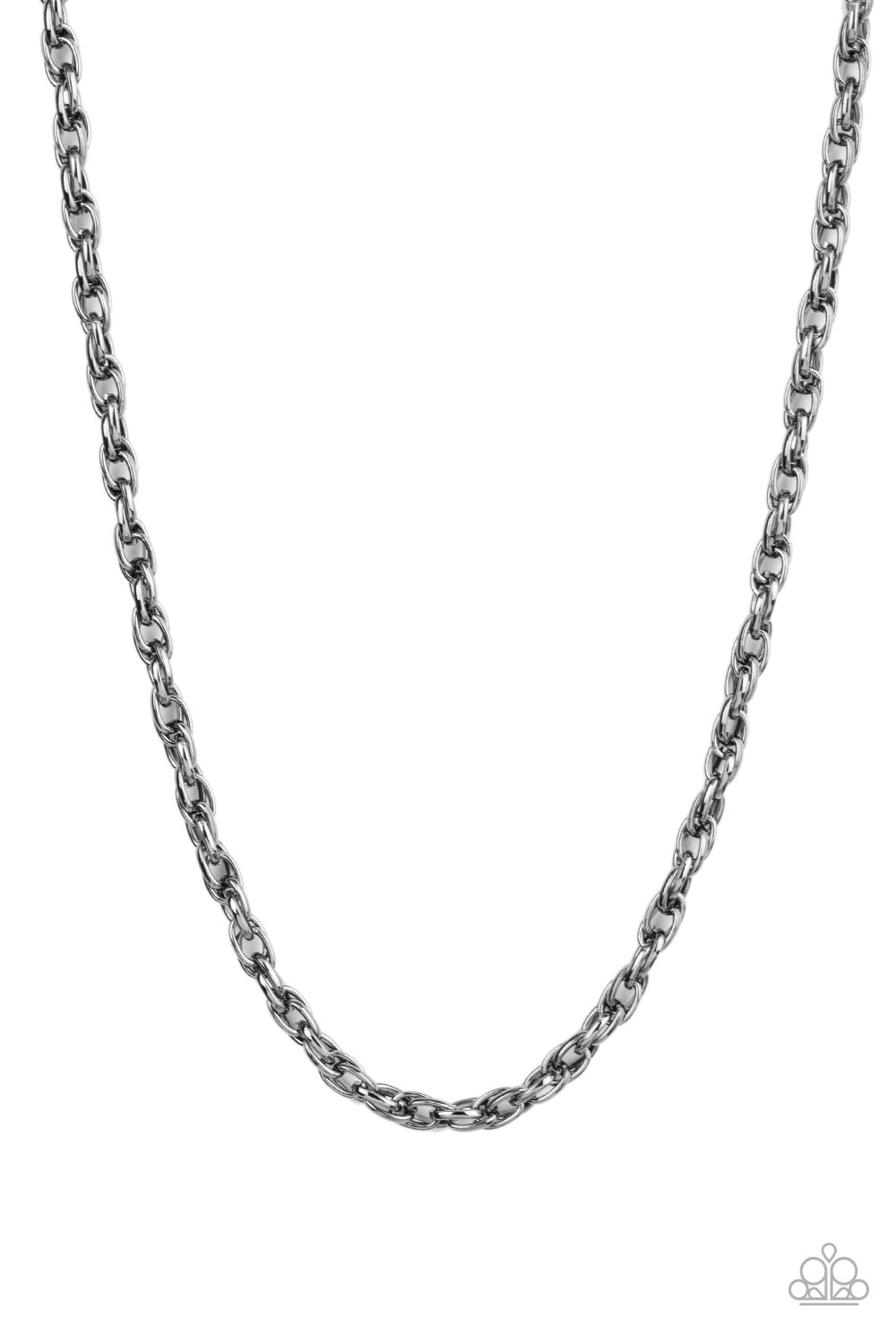 Chopper Hopper - Black (Gunmetal) Necklace