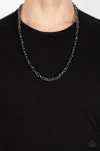 Load image into Gallery viewer, Chopper Hopper - Black (Gunmetal) Necklace

