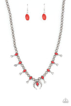 Load image into Gallery viewer, Luck Of The West - Red Necklace freeshipping - JewLz4u Gemstone Gallery
