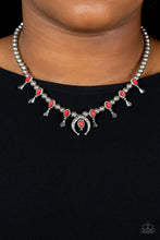 Load image into Gallery viewer, Luck Of The West - Red Necklace freeshipping - JewLz4u Gemstone Gallery
