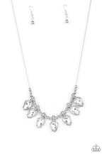 Load image into Gallery viewer, Crown Jewel Couture - White (Rhinestone) Necklace
