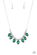Load image into Gallery viewer, Crown Jewel Couture - Green Necklace freeshipping - JewLz4u Gemstone Gallery
