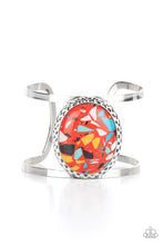 Load image into Gallery viewer, Tantalizingly Terrazzo - Red Bracelet
