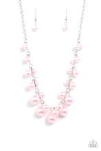 Load image into Gallery viewer, Tearoom Gossip - Pink (Pearls) Necklace
