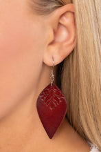 Load image into Gallery viewer, Naturally Nostalgic - Brown (Leather) Earring
