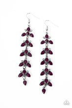 Load image into Gallery viewer, Fanciful Foliage - Purple Earring freeshipping - JewLz4u Gemstone Gallery
