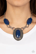 Load image into Gallery viewer, Count to TENACIOUS - Blue Necklace freeshipping - JewLz4u Gemstone Gallery
