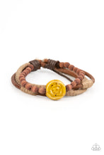 Load image into Gallery viewer, Existential Earth Child - Yellow (Rosebud) Bracelet
