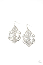 Load image into Gallery viewer, Festive Foliage - Silver Earring
