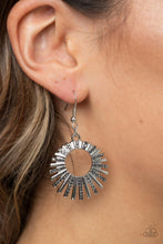 Load image into Gallery viewer, Rebel Resplendence - Silver Earring
