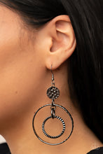 Load image into Gallery viewer, Mechanical Mecca - Black (Gunmetal) Earring
