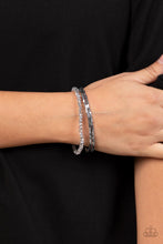 Load image into Gallery viewer, Just a Spritz - Silver (Smoky Crystal-Like) Bracelet freeshipping - JewLz4u Gemstone Gallery
