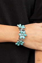 Load image into Gallery viewer, Desert Flower Patch - Blue Bracelet freeshipping - JewLz4u Gemstone Gallery
