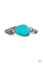 Load image into Gallery viewer, Badlands Bounty - Blue (Turquoise) Snake Chain Bracelet
