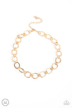 Load image into Gallery viewer, 90&#39;s Nostalgia - Gold Choker Necklace
