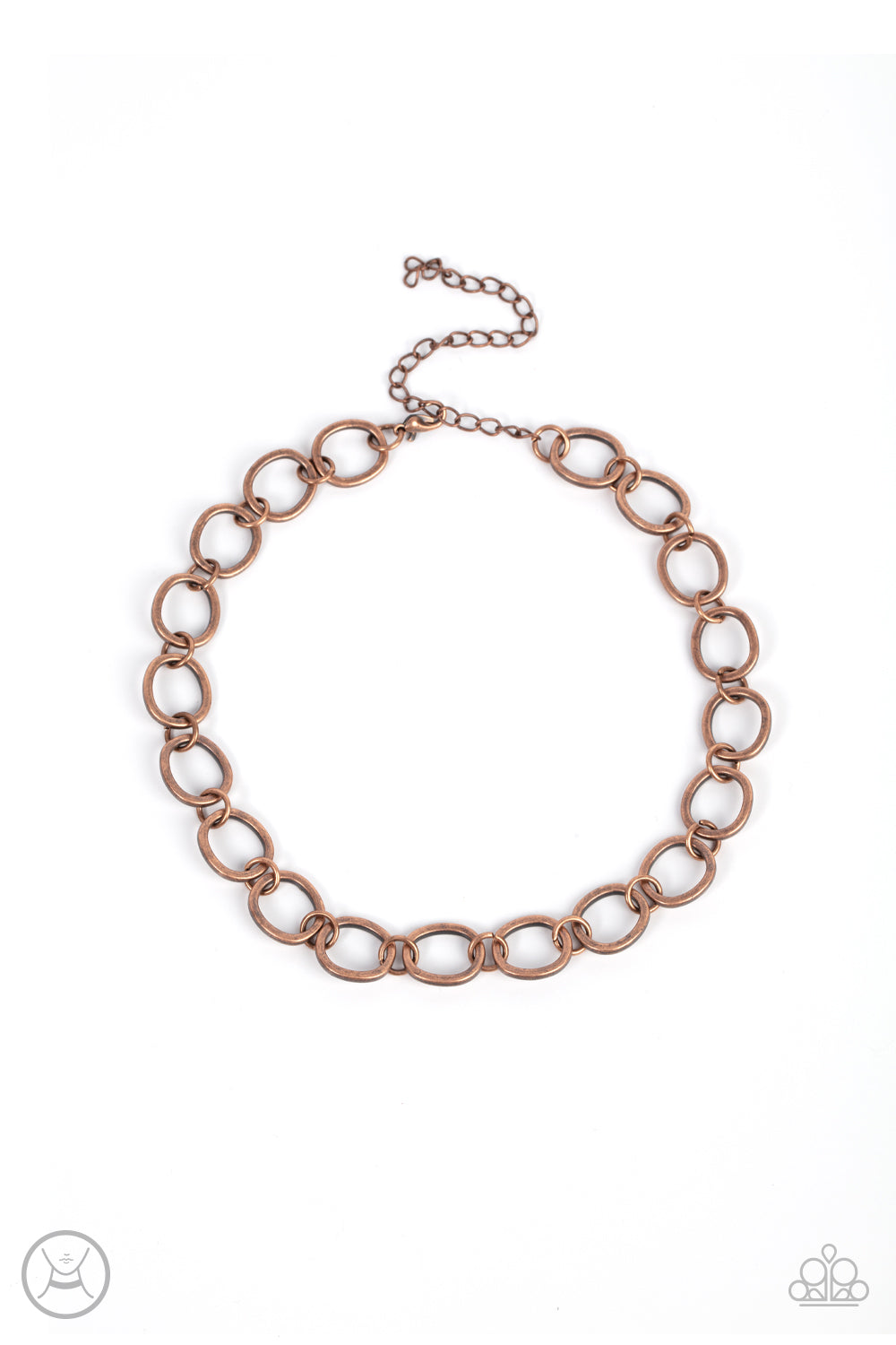 90s Nostalgia - Copper Choker Necklace freeshipping - JewLz4u Gemstone Gallery