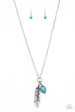 Sahara Quest Blue Necklace freeshipping - JewLz4u Gemstone Gallery