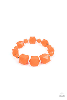 Trendsetting Tourist - Orange Bracelet freeshipping - JewLz4u Gemstone Gallery