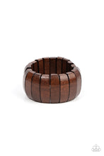 Load image into Gallery viewer, Boardwalk Bonanza - Brown (Wood) Bracelet
