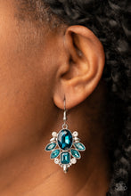 Load image into Gallery viewer, Glitzy Go-Getter - Blue Earring freeshipping - JewLz4u Gemstone Gallery
